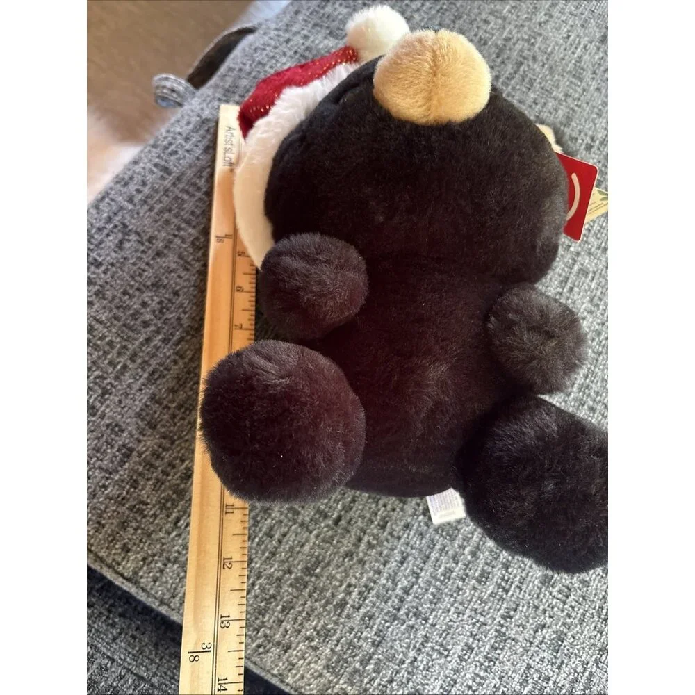 Aurora Holiday Christmas‎ Button Black Bear 11